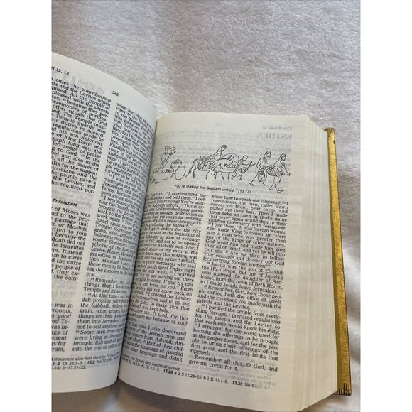 GOOD‎ NEWS BIBLE with Deuterocanonicals / Apocrypha-Today's English-HC '78 - Picture 11 of 12